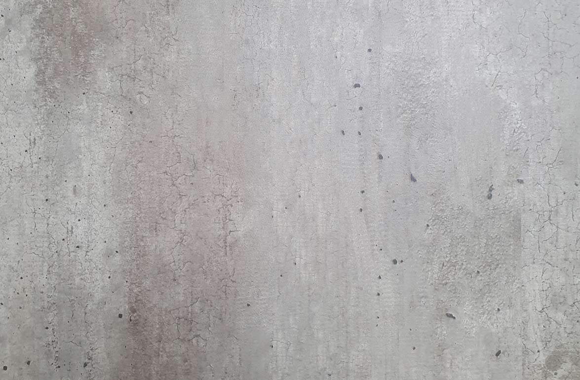 Keflico bordpl., Beton, 1 rund kant, FSC Mix 70%